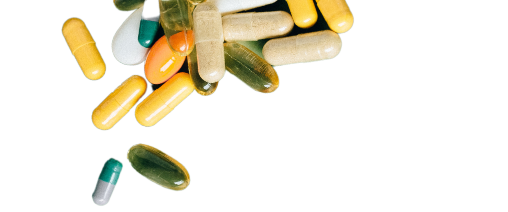 Assorted supplement bottles and vitamins representing a comprehensive guide to daily health supplements.