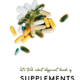 Assorted supplement bottles and vitamins representing a comprehensive guide to daily health supplements.